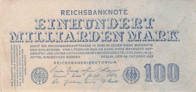 100 Milliarden Mark